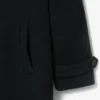 Manteau en laine bouillie Runway