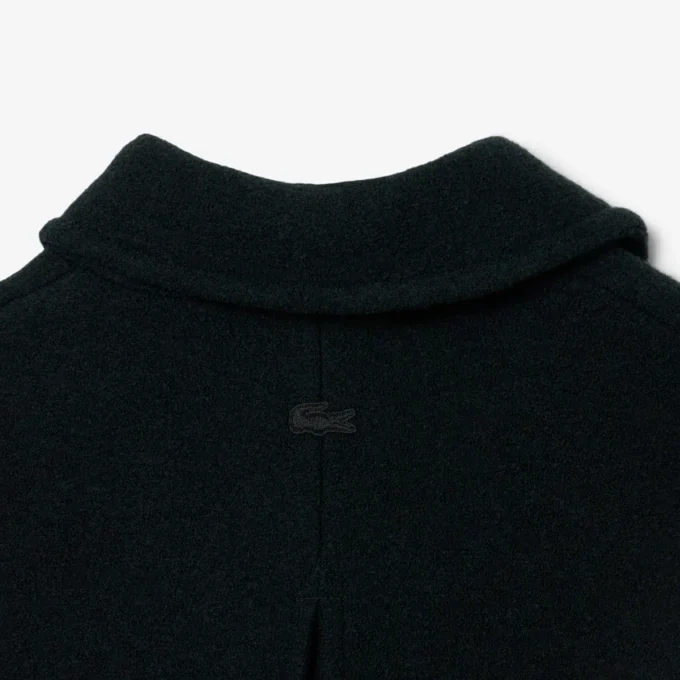 Manteau en laine bouillie Runway