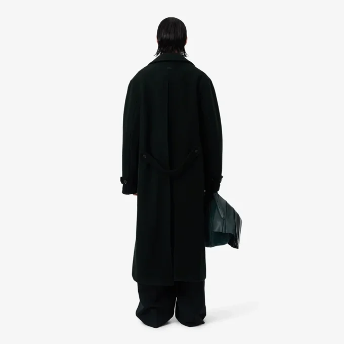 Manteau en laine bouillie Runway