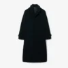 Manteau en laine bouillie Runway