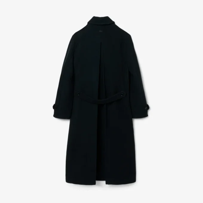 Manteau en laine bouillie Runway