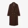 Manteau en laine à double boutonnage pour femme Manteau en laine à double boutonnage pour femme