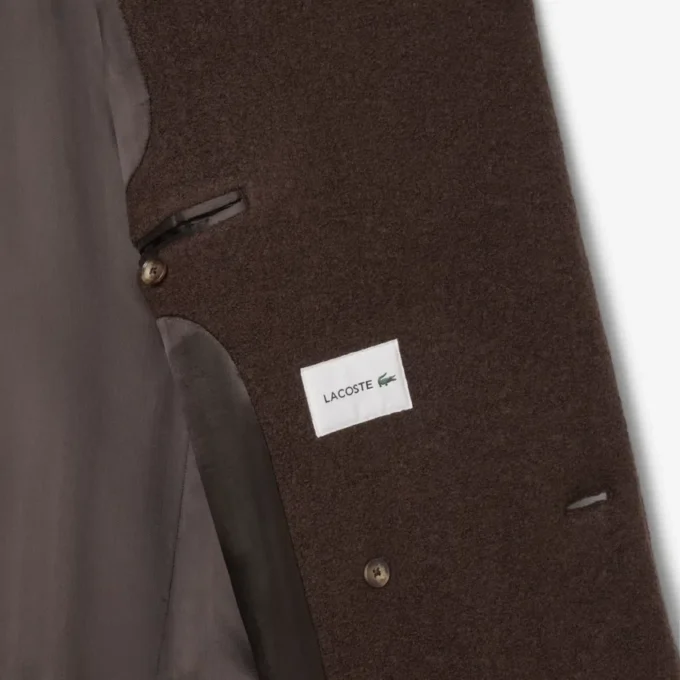 Manteau en laine à double boutonnage pour femme Manteau en laine à double boutonnage pour femme