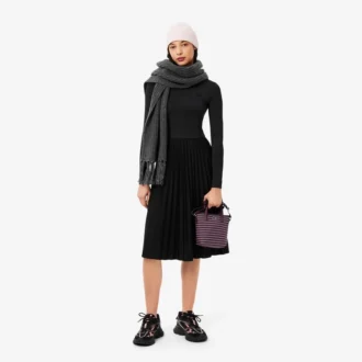 Mini sac fourre-tout rayé L.12.12 Concept