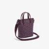 Mini sac fourre-tout rayé L.12.12 Concept