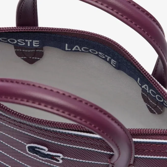 Mini sac fourre-tout rayé L.12.12 Concept