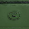 Mini sac messager en cuir à monogramme