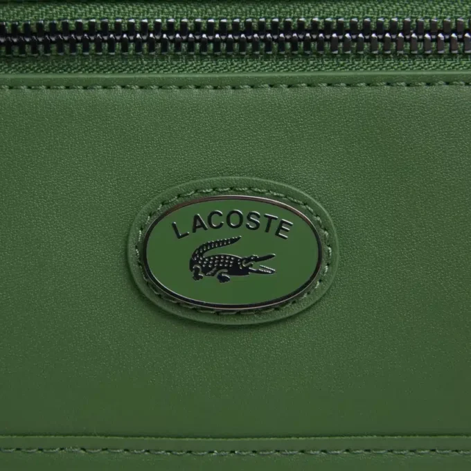 Mini sac messager en cuir à monogramme