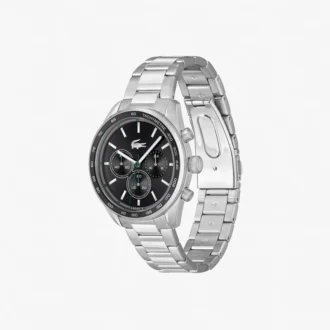 Montres chronographes Boston en acier inoxydable