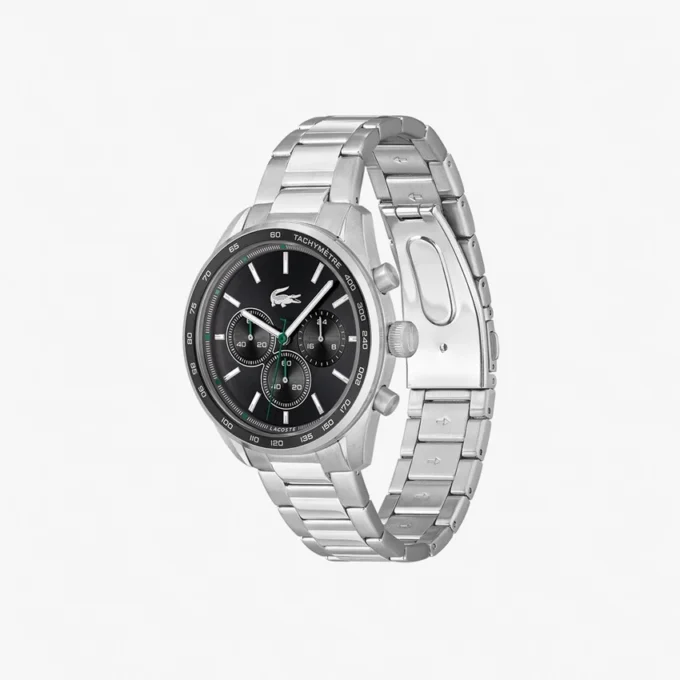 Montres chronographes Boston en acier inoxydable Montres chronographes Boston en acier inoxydable