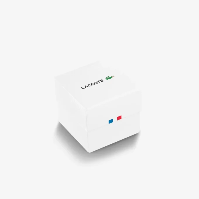 Montres Lacoste.12.12 à bracelet en silicone blanc