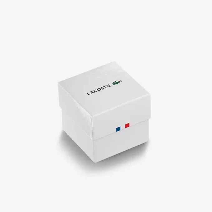 Montres Lacoste.12.12 à bracelet en silicone blanc