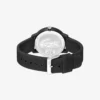 Montres Lacoste.12.12 à bracelet en silicone noir