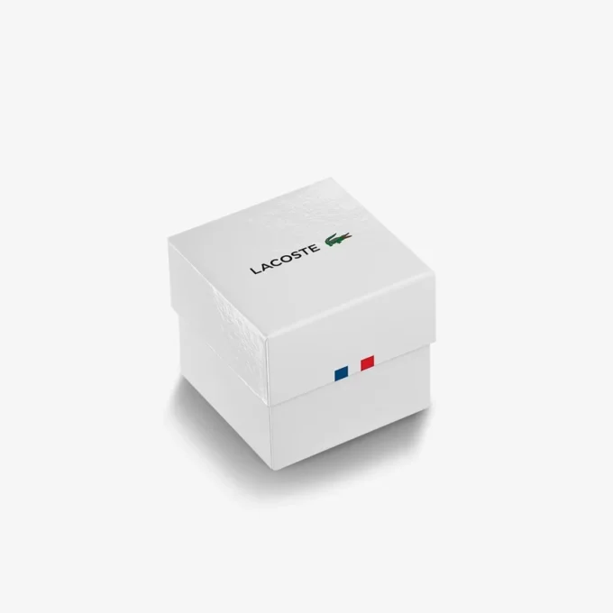 Montres Lacoste.12.12 à bracelet en silicone noir