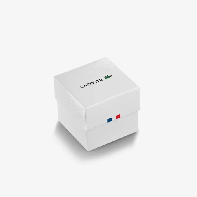 Montres Lacoste.12.12 à bracelet en silicone noir