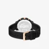 Montres Lacoste.12.12 Chrono en silicone noir et or carnation