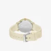 Montres Lacoste.12.12 Go 3 aiguilles en silicone champagne