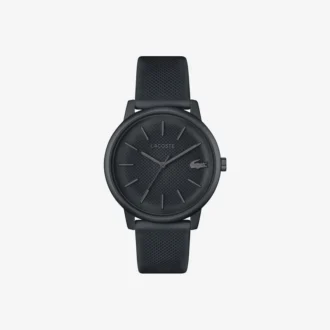 Montres Lacoste.12.12 Move à 3 aiguilles, silicone noir