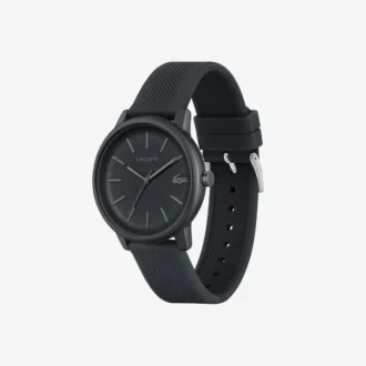 Montres Lacoste.12.12 Move à 3 aiguilles, silicone noir