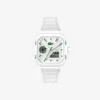 Montres Lc33 carrées en silicone, analogiques et numériques
