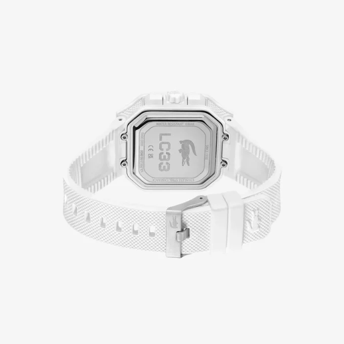 Montres Lc33 carrées en silicone, analogiques et numériques