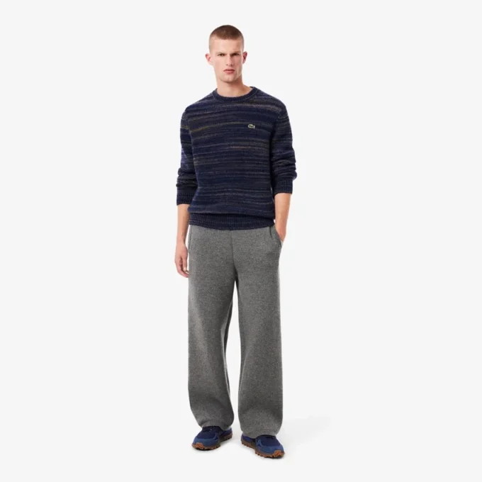 Pantalon ample en laine mérinos pour homme