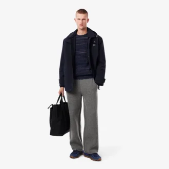 Pantalon ample en laine mérinos pour homme