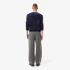 Pantalon ample en laine mérinos pour homme
