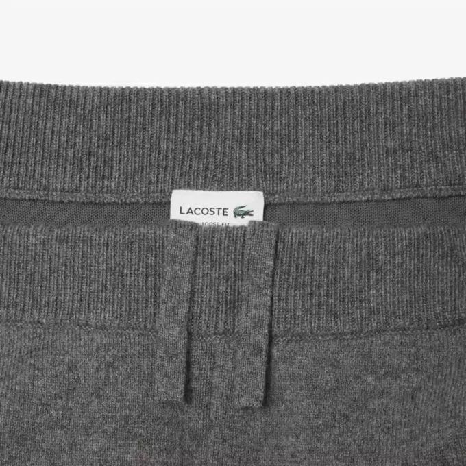 Pantalon ample en laine mérinos pour homme