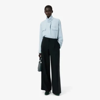 Pantalon ample en laine The Blend Runway