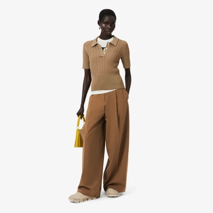 Pantalon ample en laine The Blend Runway Pantalon ample en laine The Blend Runway