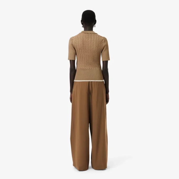 Pantalon ample en laine The Blend Runway Pantalon ample en laine The Blend Runway