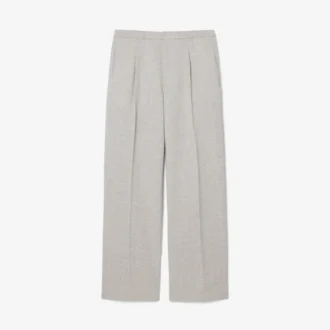 Pantalon ample en tissu flammé