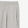 Pantalon ample en tissu flammé