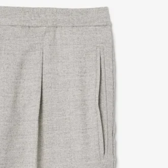 Pantalon ample en tissu flammé