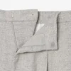 Pantalon ample en tissu flammé