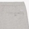 Pantalon ample en tissu flammé