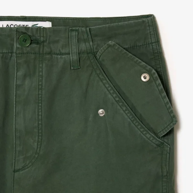 Pantalon cargo droit en coton pour homme Pantalon cargo droit en coton pour homme