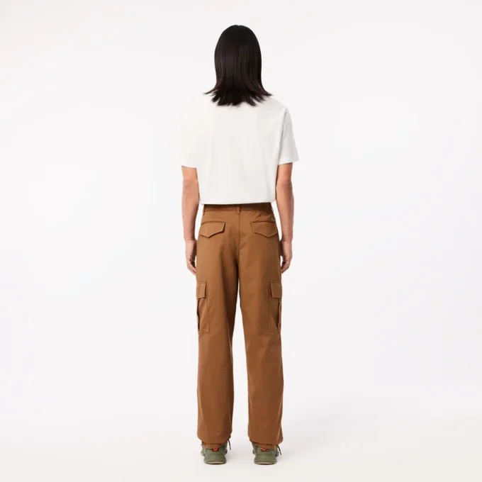 Pantalon cargo droit en coton pour homme Pantalon cargo droit en coton pour homme