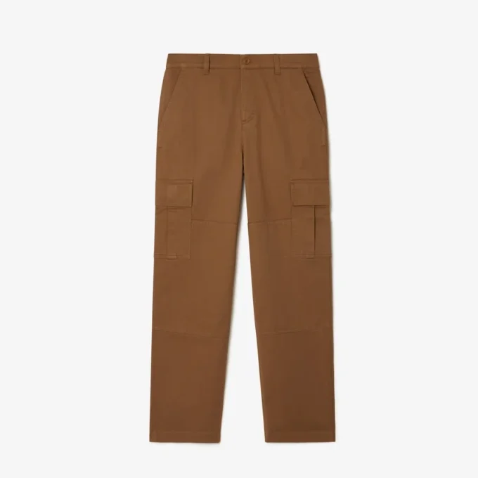 Pantalon cargo droit en coton pour homme Pantalon cargo droit en coton pour homme