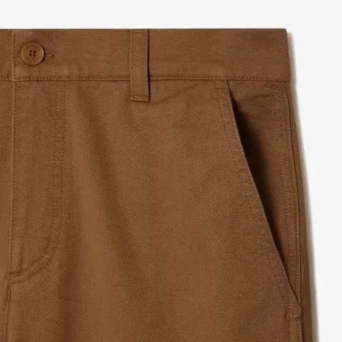 Pantalon cargo droit en coton pour homme Pantalon cargo droit en coton pour homme