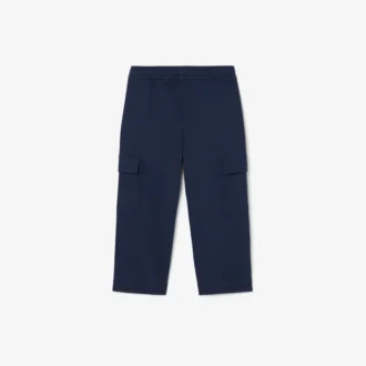 Pantalon cargo en sergé de coton
