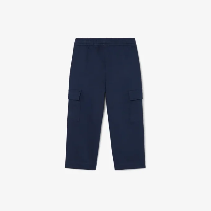 Pantalon cargo en sergé de coton