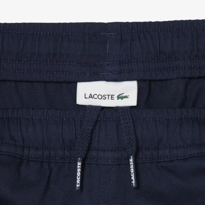 Pantalon cargo en sergé de coton