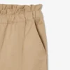 Pantalon cargo en sergé de coton pour fille