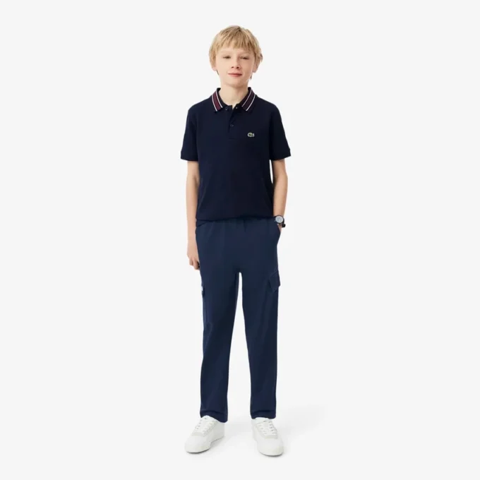 Pantalon cargo en sergé de coton pour garçon Pantalon cargo en sergé de coton pour garçon