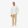 Pantalon cargo léger en coton coupe classique pour homme