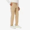 Pantalon cargo léger en coton coupe classique pour homme