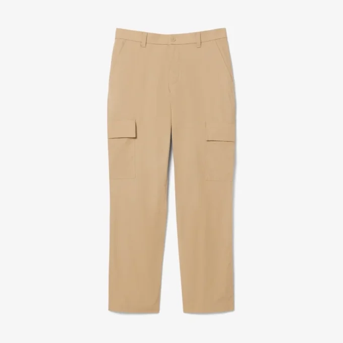 Pantalon cargo léger en coton coupe classique pour homme