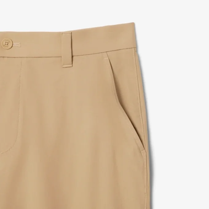 Pantalon cargo léger en coton coupe classique pour homme